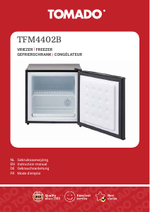 Bedienungsanleitung Tomado TFM4402B Gefrierschrank
