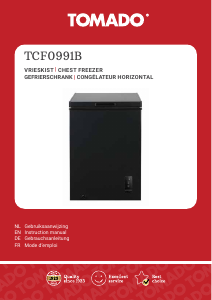 Bruksanvisning Tomado TCF0991B Frys