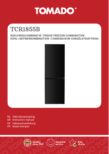 Mode d’emploi Tomado TCR1855B Réfrigérateur combiné