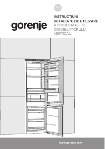 Manual Gorenje NRKI5182A1 Combina frigorifica