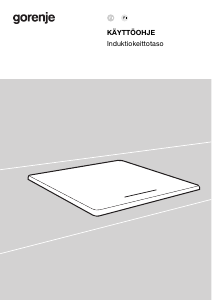 Käyttöohje Gorenje GI6421BC7 Keittotaso