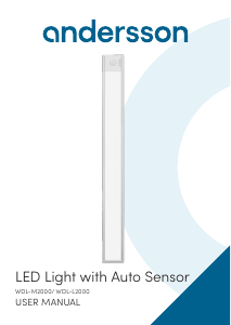 Bruksanvisning Andersson WDL-L2000 Lampa