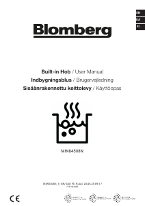 Käyttöohje Blomberg MIN84508N Keittotaso