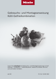 Bedienungsanleitung Miele KFMC 3844 FD Kühl-gefrierkombination