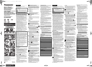 Bruksanvisning Panasonic H-FS35100K Lumix Objektiv