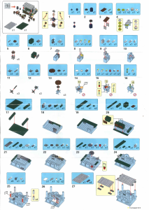 Manual Royal Toys set RT25 Citystory Dai pai dong