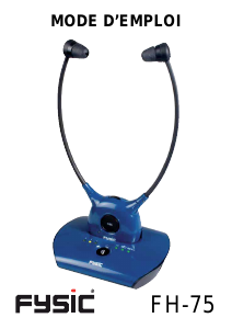 Mode d’emploi Fysic FH-75 Casque