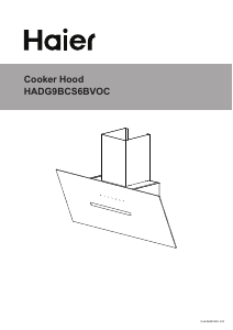 Brugsanvisning Haier HADG9BCS6BVOC Emhætte