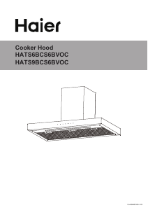 Käyttöohje Haier HATS9BCS6BVOC Liesituuletin