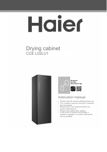 Bruksanvisning Haier CCE L02LU1 Casarte Torkskåp