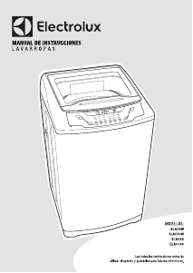Manual de uso Electrolux ELAC10S Lavadora