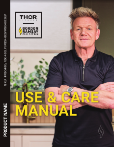 Manual Thor RSG48E-BLK Gordon Ramsay Range