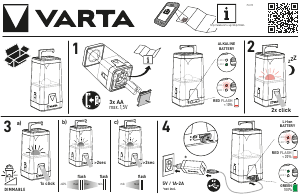 Käyttöohje Varta L30RH Lamppu