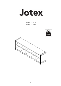 Käyttöohje Jotex APELVIK Tv-taso