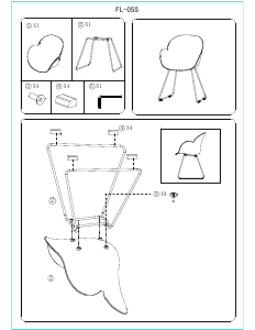Manual de uso Jotex COLLIN Silla