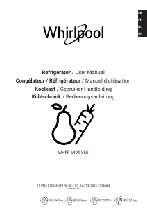 Bruksanvisning Whirlpool WHFF 6404 X5E Frys