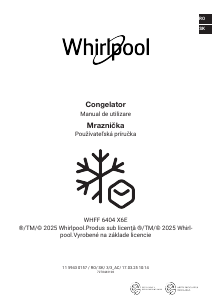 Manual Whirlpool WHFF 6404 X6E Congelator