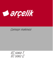 Kullanım kılavuzu Arçelik EC 5062 Ç Çamaşır makinesi