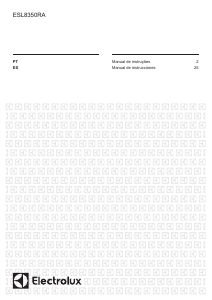 Manual de uso Electrolux ESL8350RA Lavavajillas