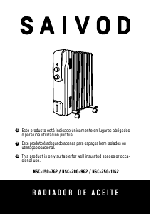 Bruksanvisning Saivod NSC-250-11G2 Värmefläkt