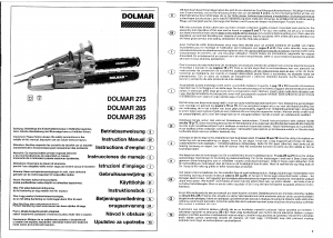 Manual Dolmar 285 Chainsaw