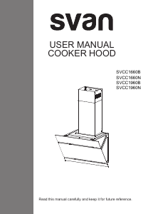 Manual Svan SVCC1960B Cooker Hood