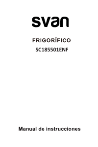 Bruksanvisning Svan SC185501ENF Kyl-frys