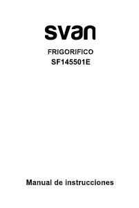 Bruksanvisning Svan SF145501E Kyl-frys