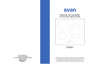 Bruksanvisning Svan SI3601 Häll