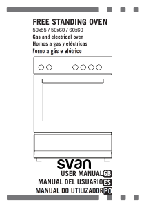 Manual Svan SKG4601 Fogão
