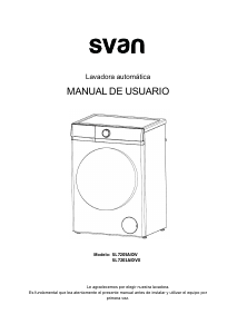 Manual de uso Svan SL7201AIDVX Lavadora