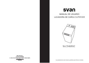 Handleiding Svan SLCS6201C Wasmachine