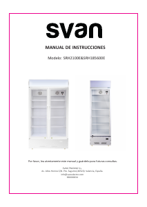 Manual de uso Svan SRH2100E Refrigerador