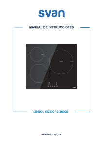 Handleiding Svan SI3600S Kookplaat