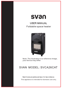 Manual Svan SVCA26CAT Heater