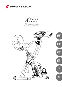 Mode d’emploi Sportstech X150 Vélo d’appartement