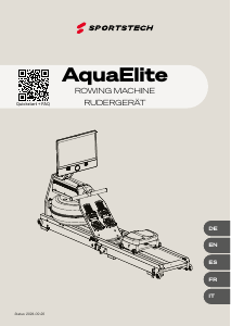 Manuale Sportstech AquaElite Vogatore