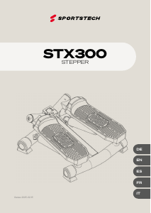 Manuale Sportstech STX300 Stepper
