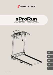 Bedienungsanleitung Sportstech sProRun Laufband