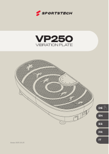 Manual de uso Sportstech VP250 Plataforma vibratoria