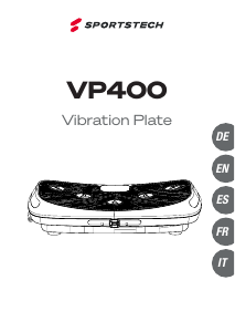 Manual de uso Sportstech VP400 Plataforma vibratoria