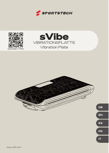 Manual de uso Sportstech sVibe Plataforma vibratoria