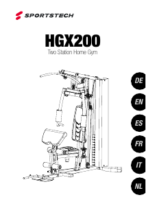 Bedienungsanleitung Sportstech HGX200 Kraftstation