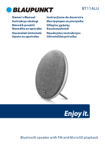 Manual Blaupunkt BT 11 ALU Speaker