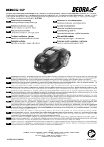 Rokasgrāmata Dedra DED8752-4AP Zāles pļāvējs