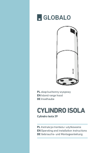 Bruksanvisning Globalo Cylindro Isola 39 Köksfläkt