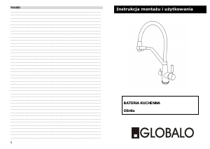Instrukcja Globalo Olintio Kran