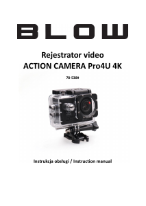 Handleiding Blow Pro4U 4K Actiecamera
