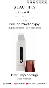 Bedienungsanleitung Beautifly B-Scrub Slim Pro Gesichtsreinigungsbürste