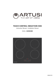 Handleiding Artusi CAID646B Kookplaat